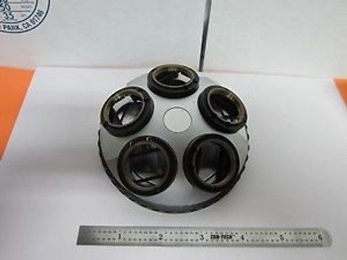 NIKON NOSEPIECE + DIC ADAPTORS MICROSCOPE PART OPTICS