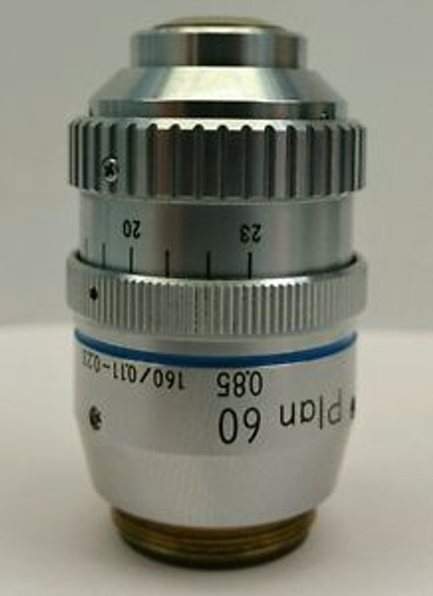 Nikon Plan 60x 0.85na 160/0.11-0.23 microscope objective