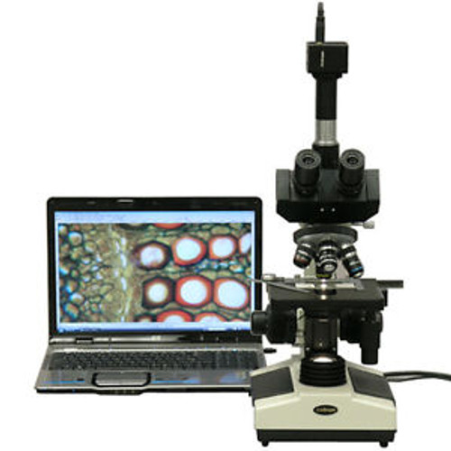 40X-1600X Doctor Veterinary Clinic Biological Compound Microscope+Digital Camera