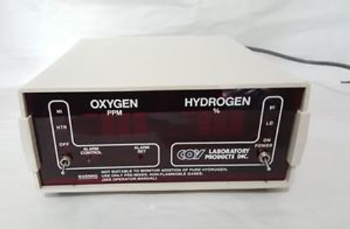 Coy Laboratory 10 Digital Desk-Top Oxygen Hydrogen Gas Analyzer Tester Alarm