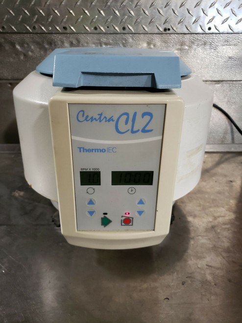 Thermo Scientific Iec Centra Cl2 Centrifuge Powers On And Runs