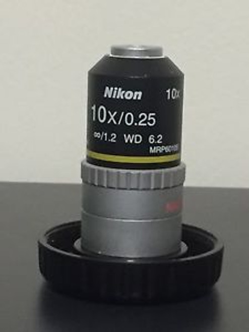 Nikon Advanced Modulation Contrast NAMC 10x Achro Microscope Objective MRP60105
