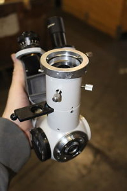 CARL ZEISS 46-63-00 MICROSCOPE WITH KPL W10X/18 EYE PIECE