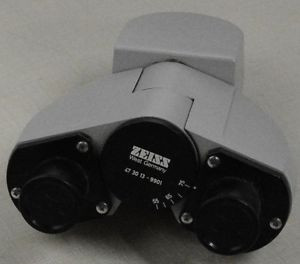 Zeiss Bino-Tube Head without Eyepieces (Used)