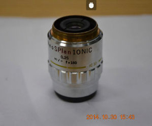 1pcs Used Good OLYMPUS Objective Lens Neo SPlan10X/0.25 ?/- f=180 #EQU2