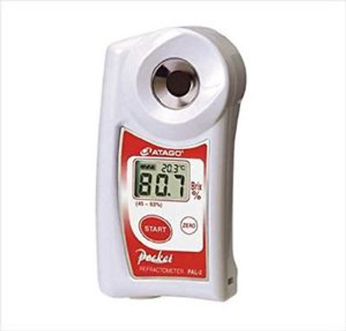 NEW NEW Atago Pocket Digital Portable Refractometer PAL-2 Brix 45.0-93.0%