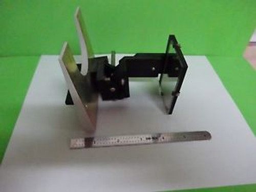 MICROSCOPE PART POLYVAR REICHERT LEICA MIRROR ASSEMBLY OPTICS