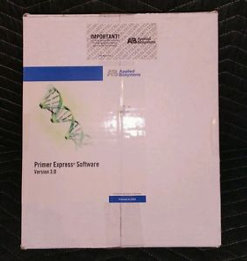 Applied Biosystems Primer Express Software 3.0 Unopened