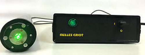 Melles Griot 25-LGR-393-249 HeNe Laser Helium Neon Green Gas Laboratory