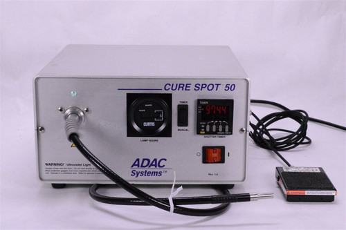 ADAC Systems Dymax Cure Spot 50 UV ultraviolet curing system