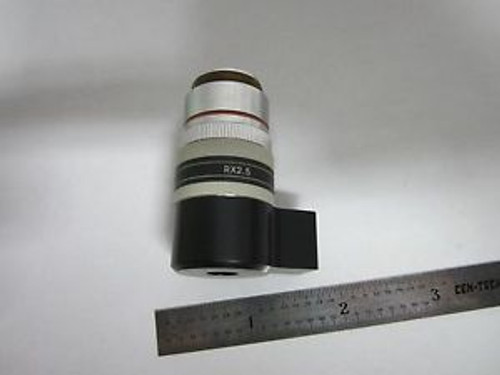 MICROSCOPE PART OBJECTIVE WYKO RX2.5 INTERFEROMETER OPTICS BIN#K2-A-1