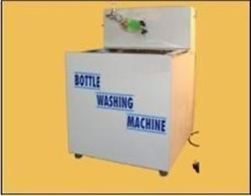 BOTTLE WASHING MACHINE SINGLE BRUSH