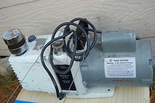 Fisher  maxima C Plus  oil dual stage vacuum pump 1/2 HP 115v two 1725 RPM
