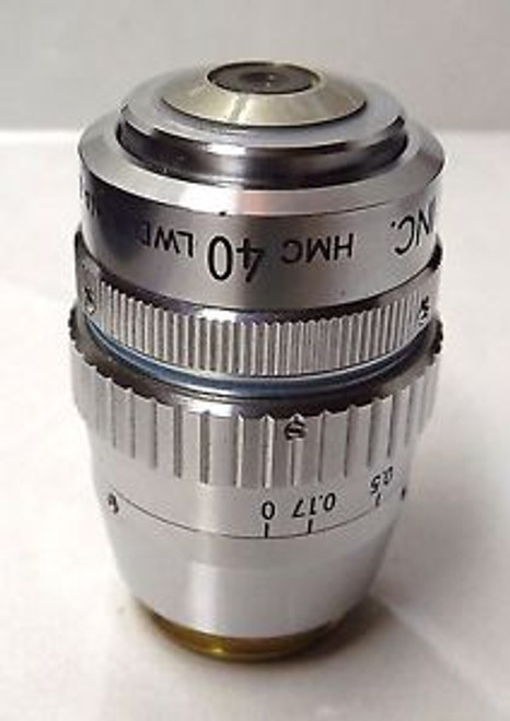 Hoffman Modulation Optics HMC 40X LWD 0.5NA  160mm Microscope Objective Lens
