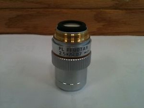 Leica Germany 567010, PL Fluotar 2.5 x/0.07 Microscope Lens