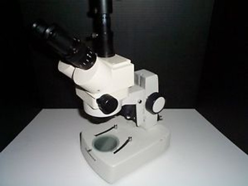 Fisher Trinocular Stereozoom Microscope 7-45X  Dual Illumination