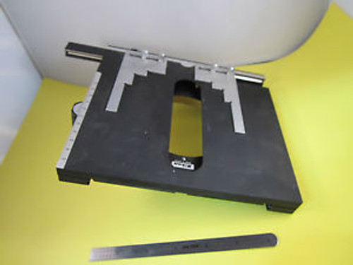 MICROSCOPE NIKON JAPAN PART STAGE SLIDES  BIN#C1