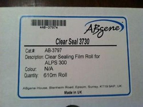 Thermo Scientific ABgene ALPS-300 Microplate Sealer Clear Sealing Seal Film Roll