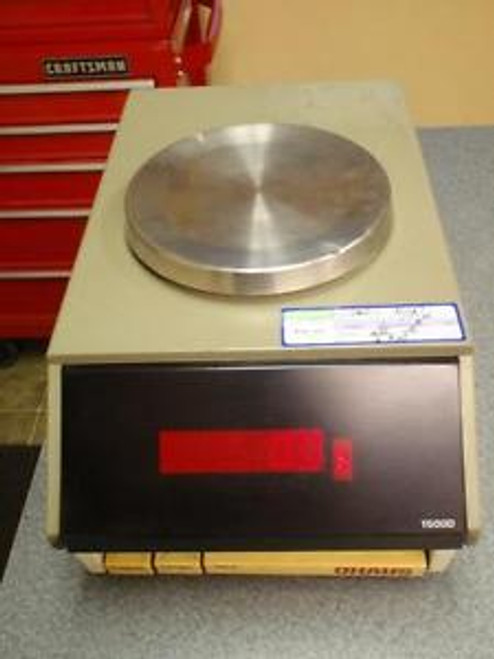 OHAUS 1500D Analytical Balance Scale