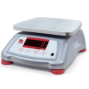 Ohaus V22XWE1501T Valor 2000 Food Scale, Stainless Steel, 1.5 kg Cap