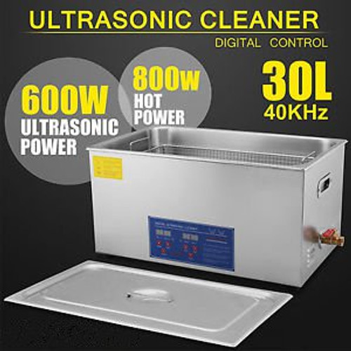 30L 30 L ULTRASONIC CLEANER HOME USE STAINLESS STEEL LARGE TIMER REMARKABLE