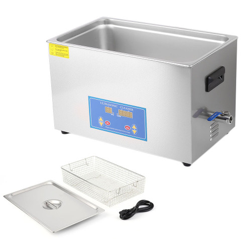 30L 30 L ULTRASONIC CLEANER SKIDPR0OF FEET 1400W DIGITAL