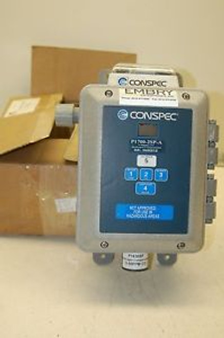 New CONSPEC CONTROLS P1700-2SP-A   0-50 PPM  HYDROGEN COMPENSATED