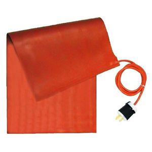 BriskHeat SRL12361 SRL Silicone Rubber Heating Blanket, Rectangular 120V, W x...