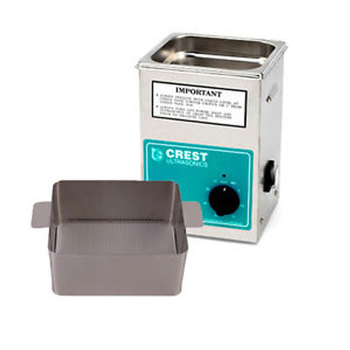 Crest CP200T Ultrasonic Cleaner w/ Perforated Basket-Analog Timer