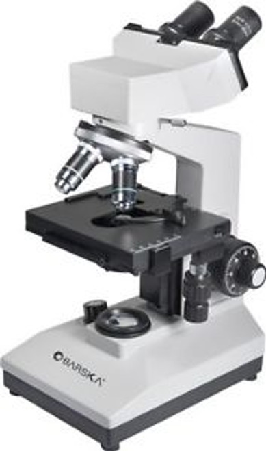 BARSKA Binocular Compound Microscope, 40x,100x,400x,1000x