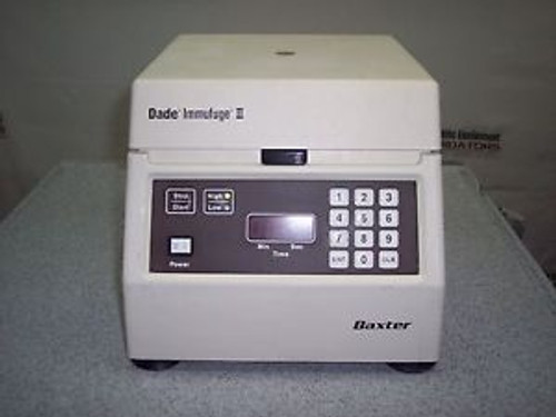 Baxter Dade Immufuge II Centrifuge