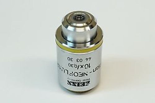 Zeiss Plan-NEOFLUAR 10X/0.30 ?/0.17 Microscope Objective great condition