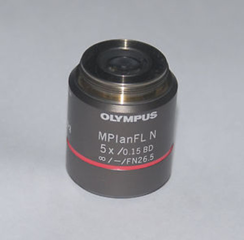 olympus mplanfl n 5x / 0.15 bd objective