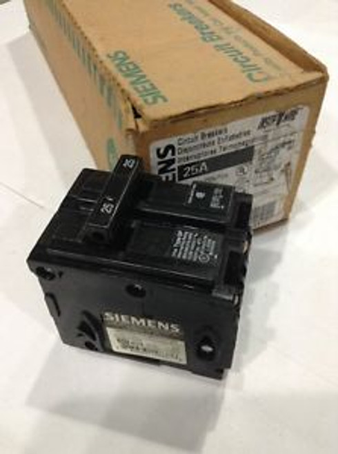 Q225 Siemens Circuit Breaker 2 Pole 25 Amp 120/240V (New) Box Of 6