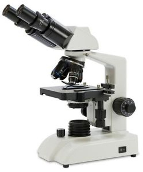 40X-1000X, LED Advanced Lab Binocular Compound Microscope, DIN objectives
