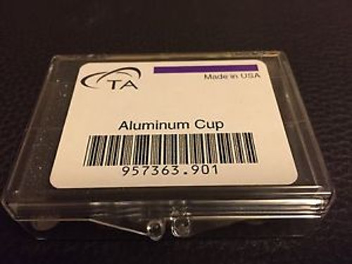 New Sealed Pack of 100 TA Instruments TGA Q5000 Aluminum Sample Cups 957363.901