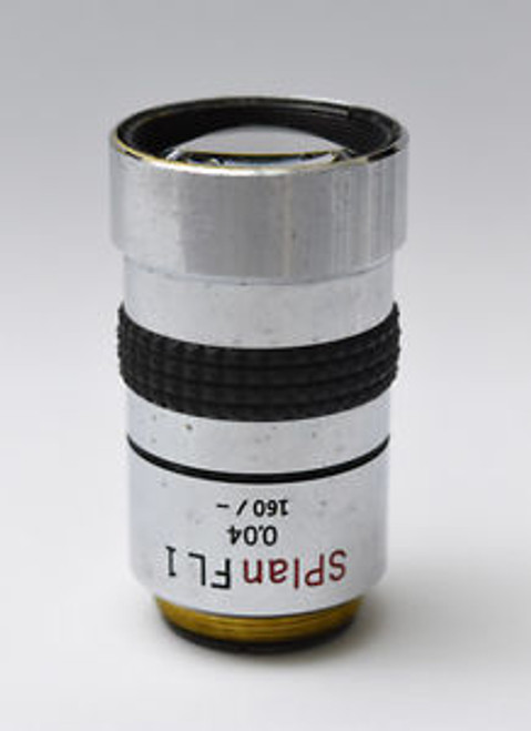 Olympus SPlanFL 1x 0.04 160 / - Microscope Objective BH2 CH2 SPlan S Plan Fl