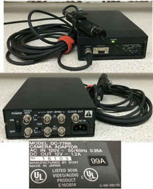 Sony DC-77RR Power Supply w/Camera XC-999