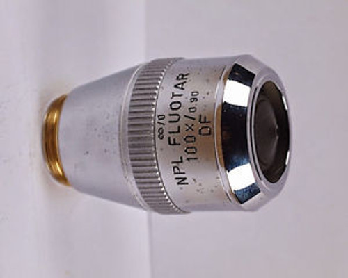 Leitz NPL Fluotar 100x /.90 DF Infinity Microscope Objective