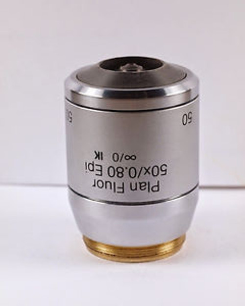 Reichert Plan FLUOR 50x /.80 EPI IK M28 Dry Infinity Microscope Objective