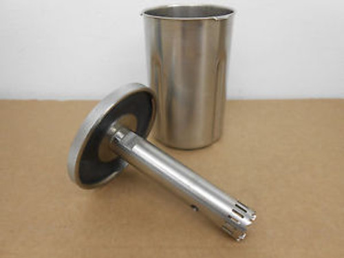 USED OMNI 15200 200ml STAINLESS STEEL CHAMBER ASSEMBLY WITH 20mm PROBE