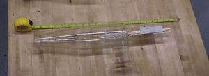 LABPLANT CYCLONE GLASS FOR SPRAY DRYER - GREAT CONDITION LAB PLANT GREAT BUCHI