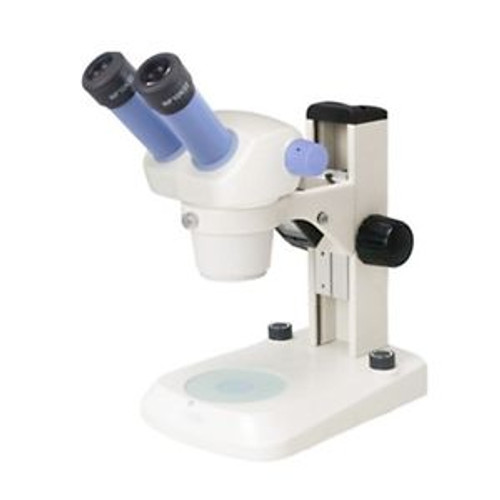 Stereo Zoom Microscope - 10X-45X On an LED Stand w/ Transmitted and Reflected