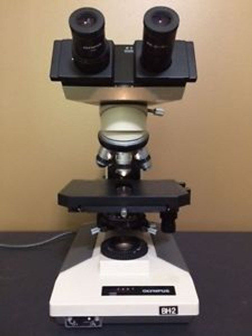 Olympus BH-2 (BHTU) Model  Microscope (w/ 4x, 10X, 40X, 100X OBJECTIVES)