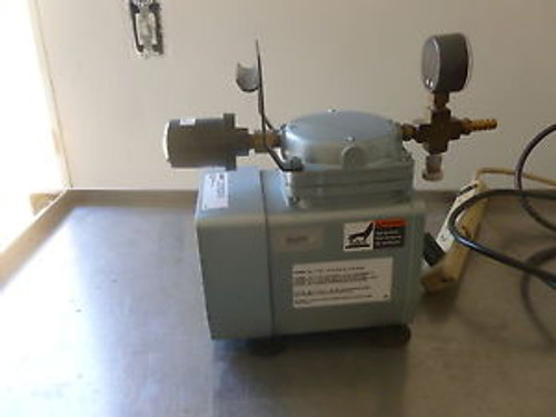Gast Vacuum Pump Model DOA-V723-AA Continuous Duty 27 HZ