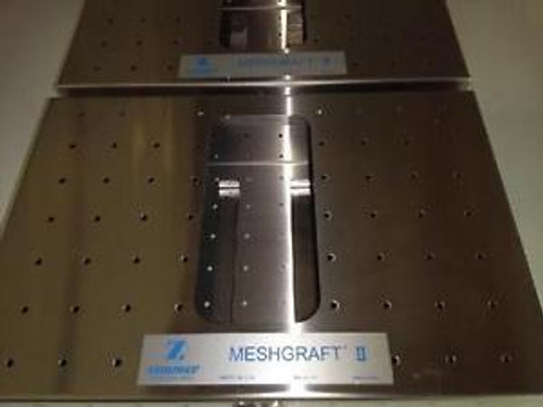 2 Zimmer Meshgraft Dermatome II Skin Graft Mesher 2195-01 Cases (CASES ONLY)