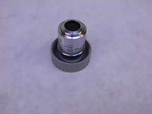 Nikon BD Plan 100 0.9 210mm Optiphot Microscope Objective with Vial