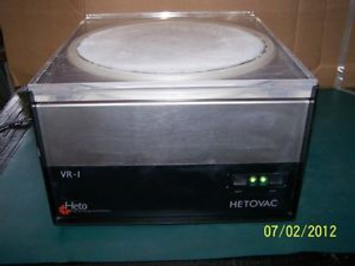 Heto Lab Equipment Hetovac VR-1 Centrifuge & Rotor