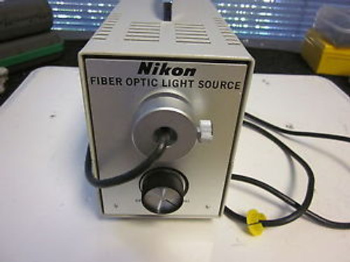 Nikon Fiber Optic Light Source