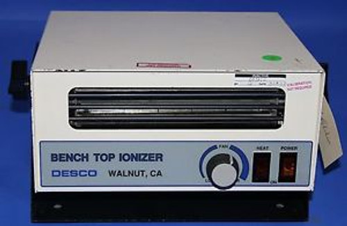 (1) Used Desco A60408-1 Ionizer Bench Blower